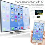 HDTV Cable Adapter 3 In 1 FHD For iPhone / Micro USB And Type C UK Seller