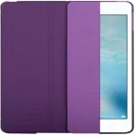 iPad Pro 9.7 Smart Case 4th Generation (2016) A1675, A1674, A1673 Smart Magnetic Stand Case Cover with Automatic Wake/Sleep (Purple)