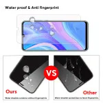 Shatterproof for Huawei P 2020 Smart Screen Protector, [Full Coverage] Military Grade Protection & Zero Bubble Clear Tempered Glass Case Friendly Film with Phone Stand 5.65 inches- (2 Pack)