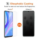 Shatterproof for Huawei P 2020 Smart Screen Protector, [Full Coverage] Military Grade Protection & Zero Bubble Clear Tempered Glass Case Friendly Film with Phone Stand 5.65 inches- (2 Pack)