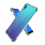 Huawei Y7 (2019) - TPU Clear Cover Protective Bumper - Shockproof Slim Case