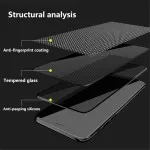 Premium Privacy Screen for Lenovo K13 Note – 2-Pack Tempered Glass, Anti-Spy Protection