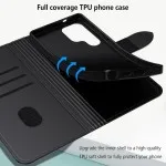 S21 5G Phone Case – For Galaxy S21, S21 Plus & S21 Ultra – PU Leather Wallet Flip Cover with Card Holder, RFID Blocking, Kickstand & Shockproof TPU Inner Shell – Free UK Shipping