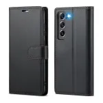 Samsung Galaxy S21 FE Wallet Case with RFID Blocking – PU Leather Flip Folio, Card Holder, Shockproof Magnetic Cover for Men & Women