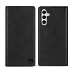 Samsung Galaxy S23 FE Wallet Case with RFID Blocking - PU Leather Folio Flip Cover, Credit Card Holder, Kickstand, Shockproof Protective Phone Case - Black