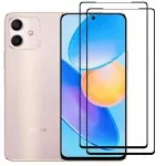 Crystal Clear 9D Glass for Honor Play6T Pro – 2 Pieces with Case Compatibility