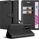 Huawei P40 Pro Wallet Case in Black Wallet Heavy Duty Protective Shock Resistant Flip Cover