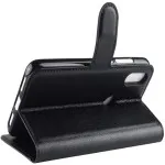 Leather Folio Case For Huawei Y7 2019 - Magnetic Flip Stand Wallet Cover