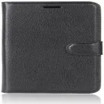Huawei Honor 8 Pro Black PU Leather Wallet Case with Stand & Magnet