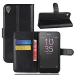 Sony Xperia E5 2016 Phone Case With Wallet - Leather Flip Cover