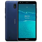 Nokia C1 2nd Edition (2021) in  Black - with Magnetic Closure, Stand Function and Card Slot - Heavy Duty Wallet Case