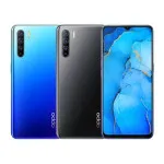 Oppo Reno3 (2020) Wallet Case – Black PU Leather Flip Cover with Stand