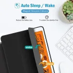 iPad Mini 5 Case (2019)/Mini 4 Slim Soft Magnetic Smart Cover Black