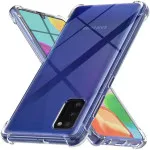 Samsung A41 Bumper Clear Case Cover Protective Shockproof Slim Cover, Crystal Clear