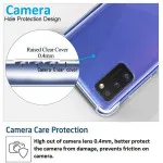 Samsung A41 Bumper Clear Case Cover Protective Shockproof Slim Cover, Crystal Clear