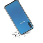 Samsung A70s Bumper Clear Case with Minimalist Design, Shockproof Slim Cover, Crystal Clear